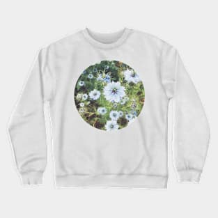 Blue Garden Crewneck Sweatshirt